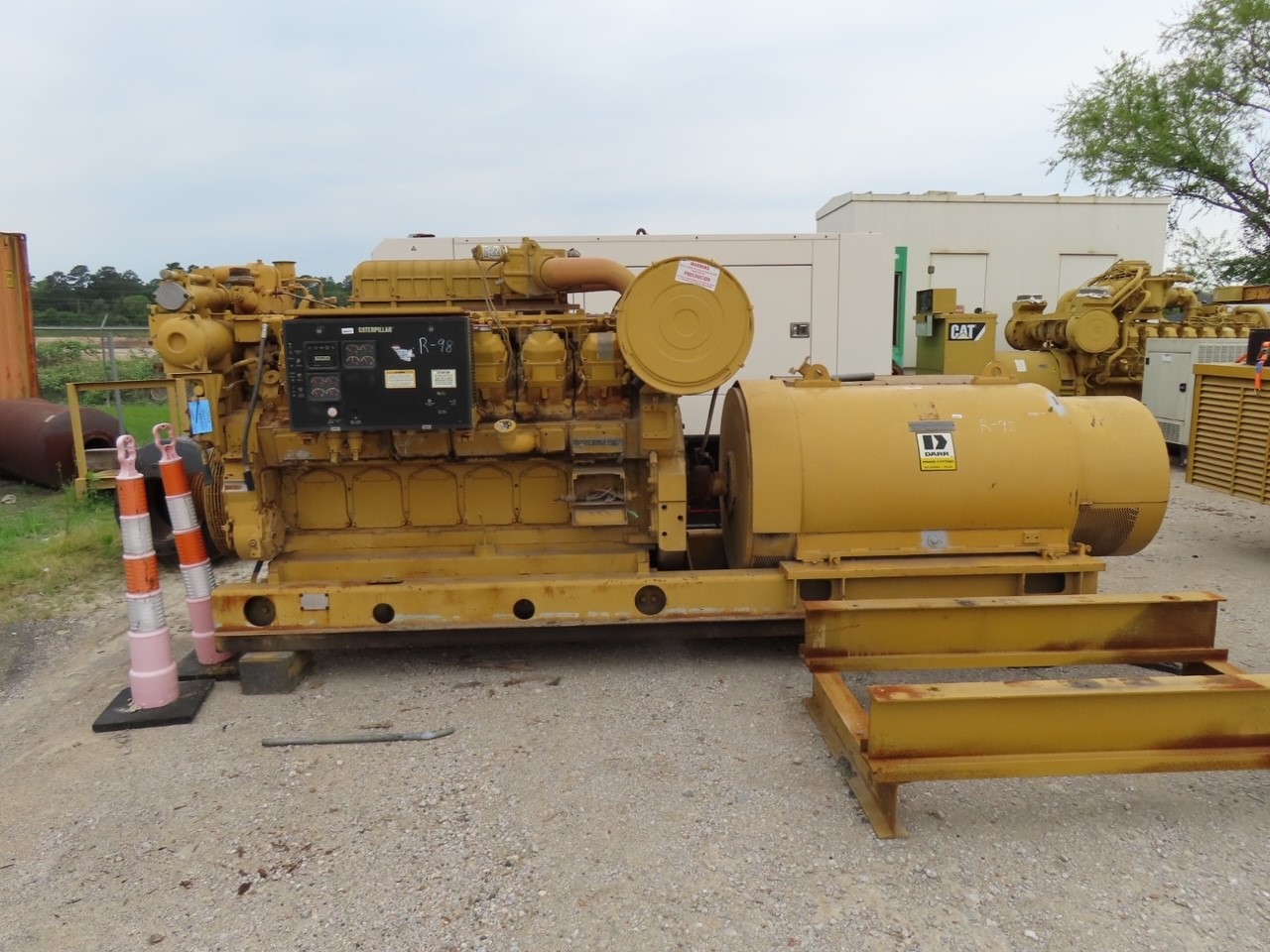 1998 CATERPILLAR 3512B 1204KW DIESEL GENERATOR - REBUILT